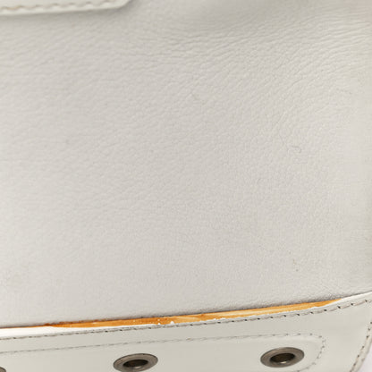 Christian Dior Grained Calfskin Street Chic Top Handle Bag White 26 of 35