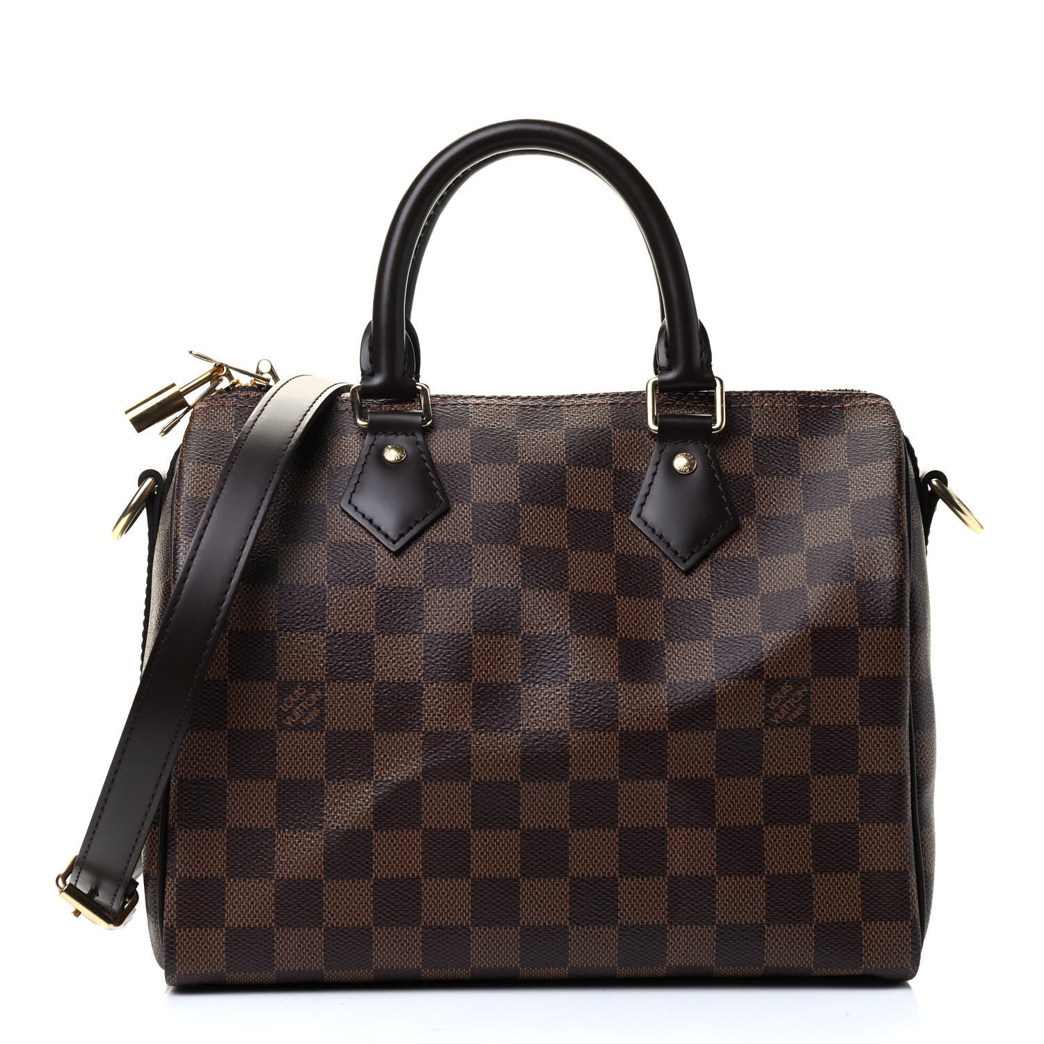 Louis Vuitton Damier Ebene Speedy Bandouliere 25 1 of 9