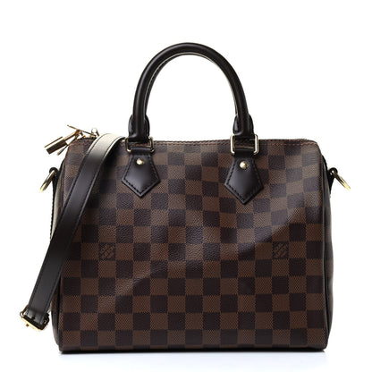 Louis Vuitton Damier Ebene Speedy Bandouliere 25 1 of 9
