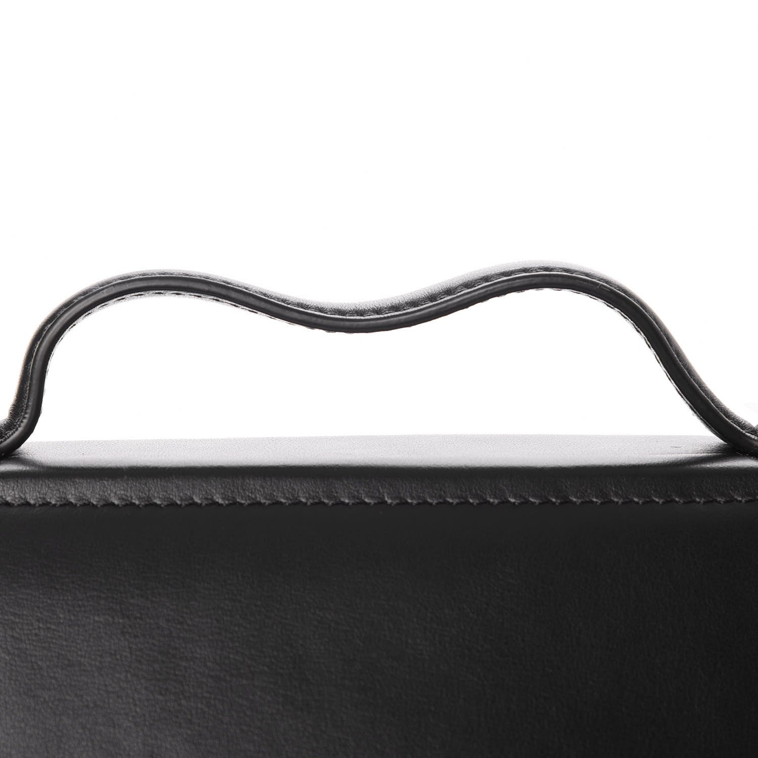 Givenchy Calfskin Mini Pandora Box Logo Strap Crossbody Bag Black 8 of 8