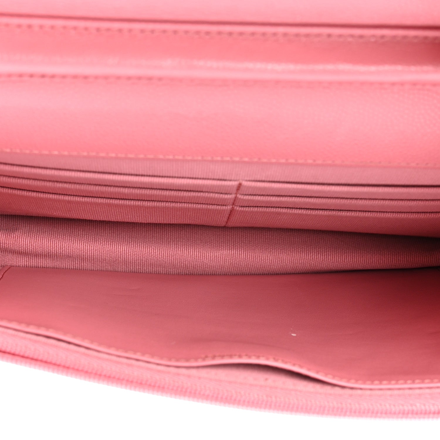 Chanel Caviar Quilted Wallet On Chain WOC Dark Pink 5 of 16