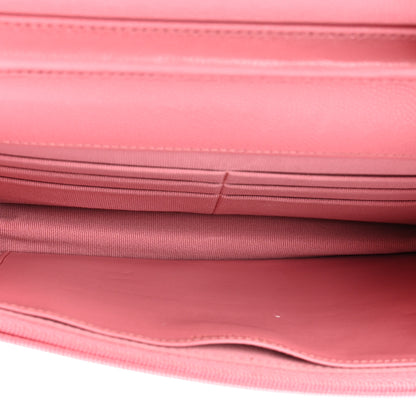 Chanel Caviar Quilted Wallet On Chain WOC Dark Pink 5 of 16