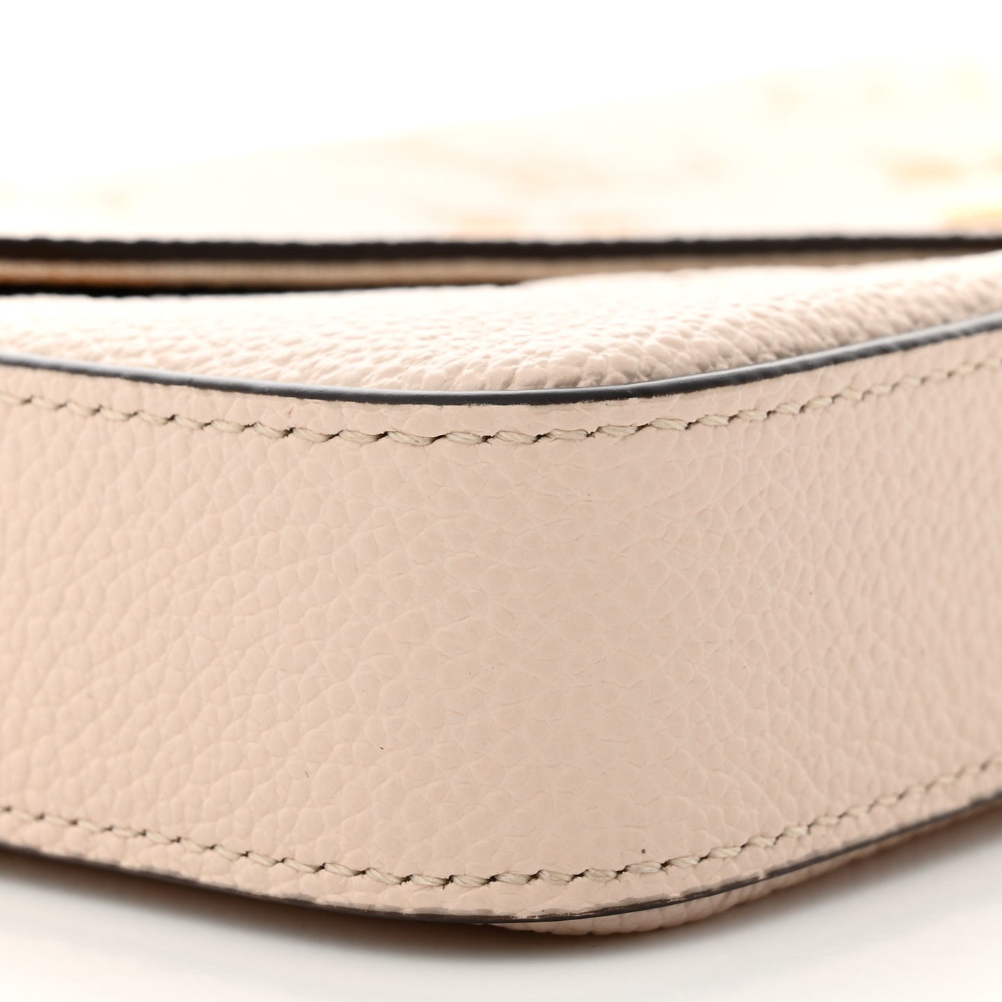 Empreinte Monogram Giant By The Pool Felicie Pochette Chain Wallet Cream Saffron