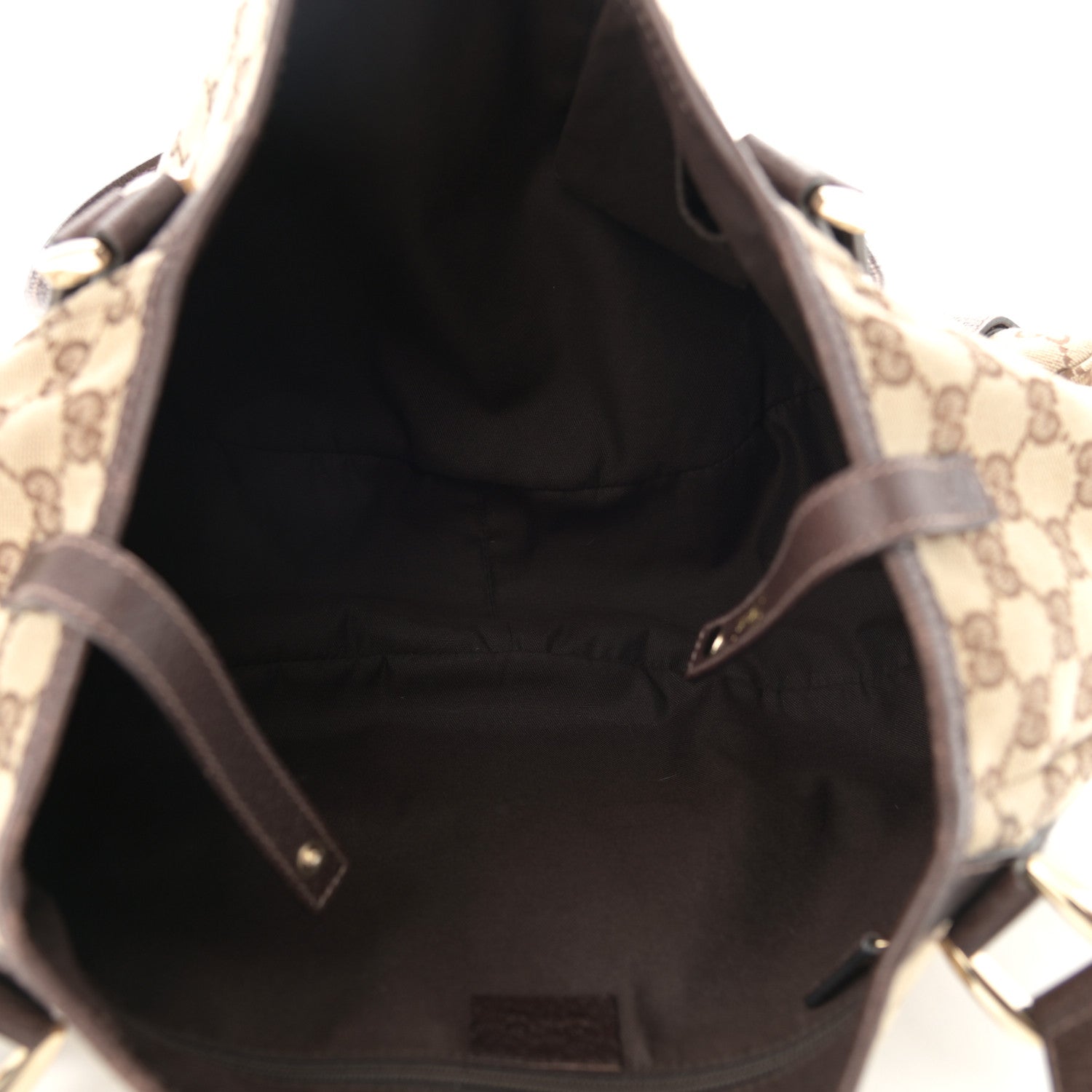Gucci Monogram Medium Abbey Shoulder Bag Dark Brown 5 of 10