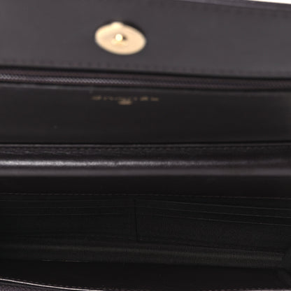 Chanel Caviar Quilted Boy Wallet On Chain WOC Dark Brown 5 of 13