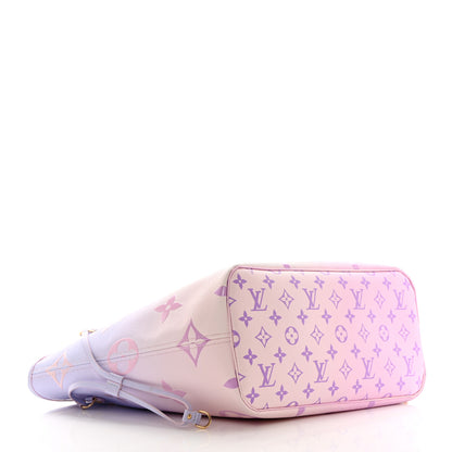Louis Vuitton Monogram Giant Spring In The City Neverfull MM Sunrise Pastel 4 of 11