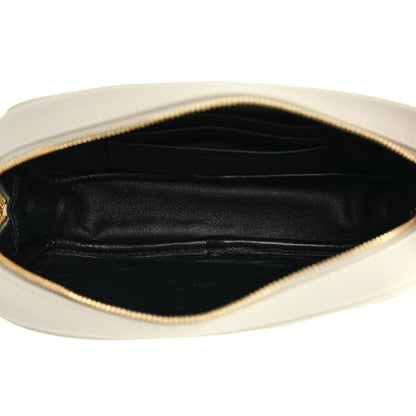 Saint Laurent Grain De Poudre Matelasse Monogram Mini Lou Camera Bag Crema Soft 5 of 10
