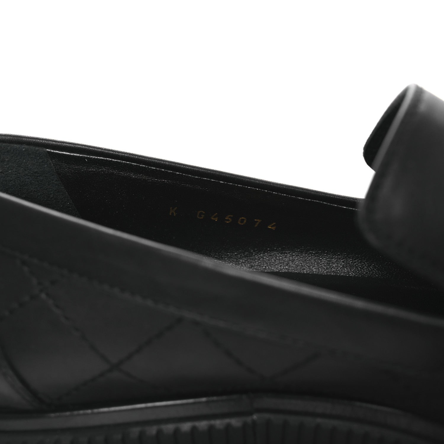 Chanel Calfskin Quilted CC Mocassin Loafers 40.5 Black 10 of 11