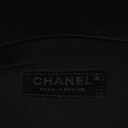 Chanel Caviar Quilted Medium Boy Flap Black 7 of 9