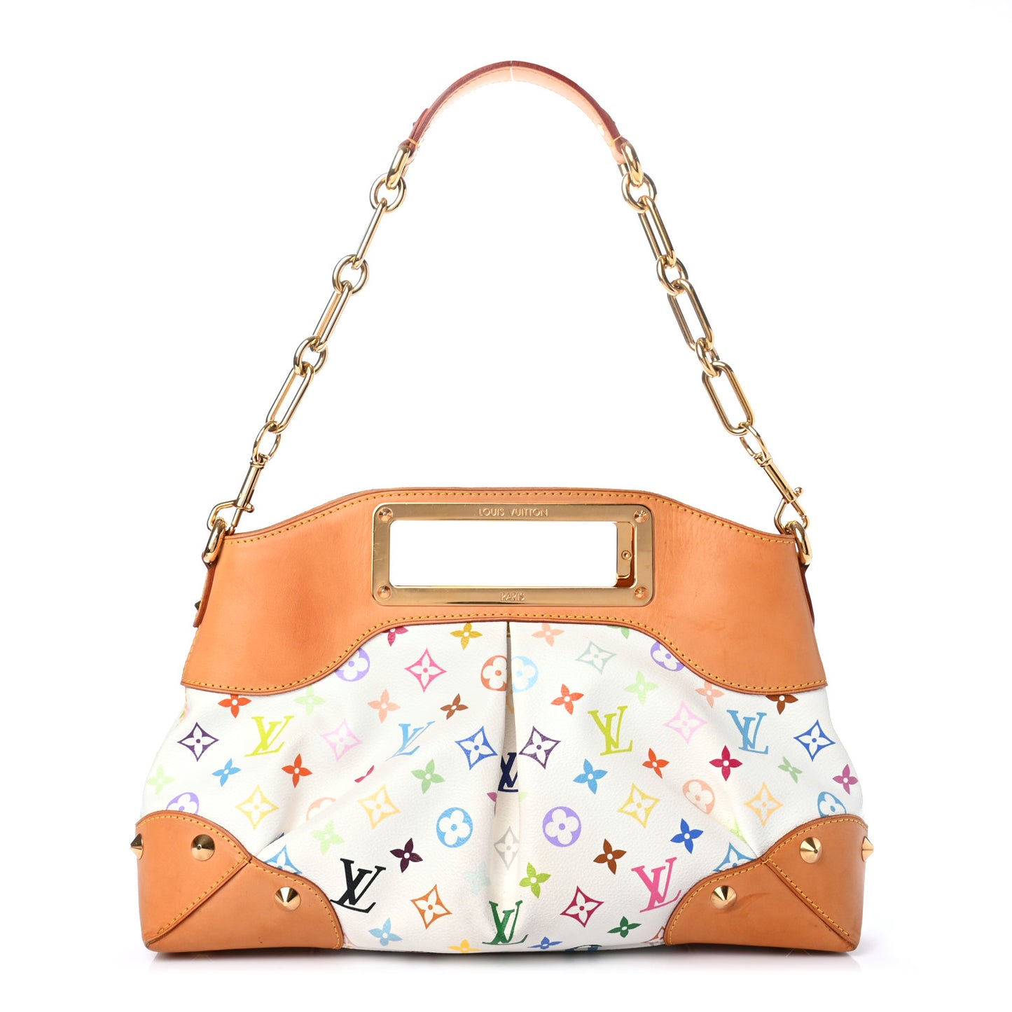Monogram Multicolor Judy MM White