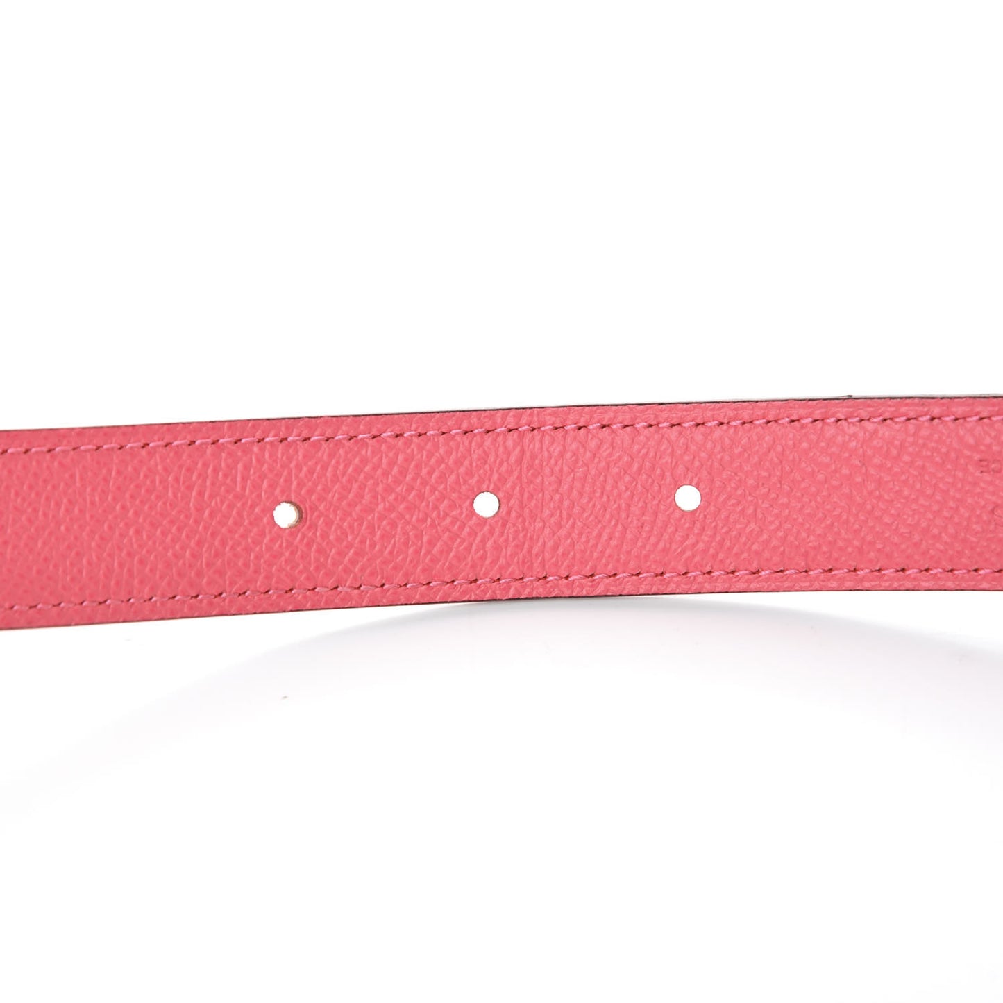 Swift Epsom 24mm Belt Strap 90 Orange Poppy Rose Azalee