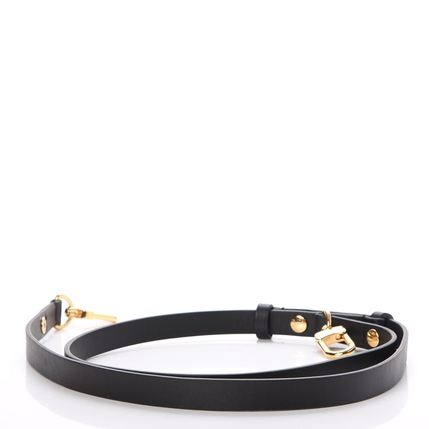 Louis Vuitton Calfskin Neonoe Shoulder Strap Black 2 of 6