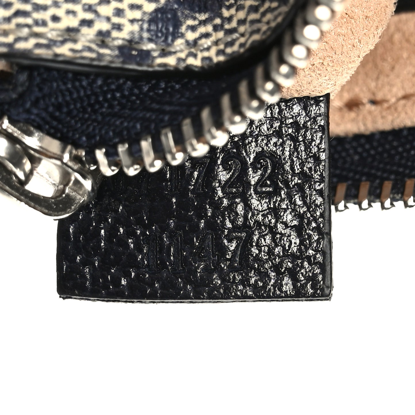 GG Supreme Monogram Web Ophidia Key Case Beige Blue