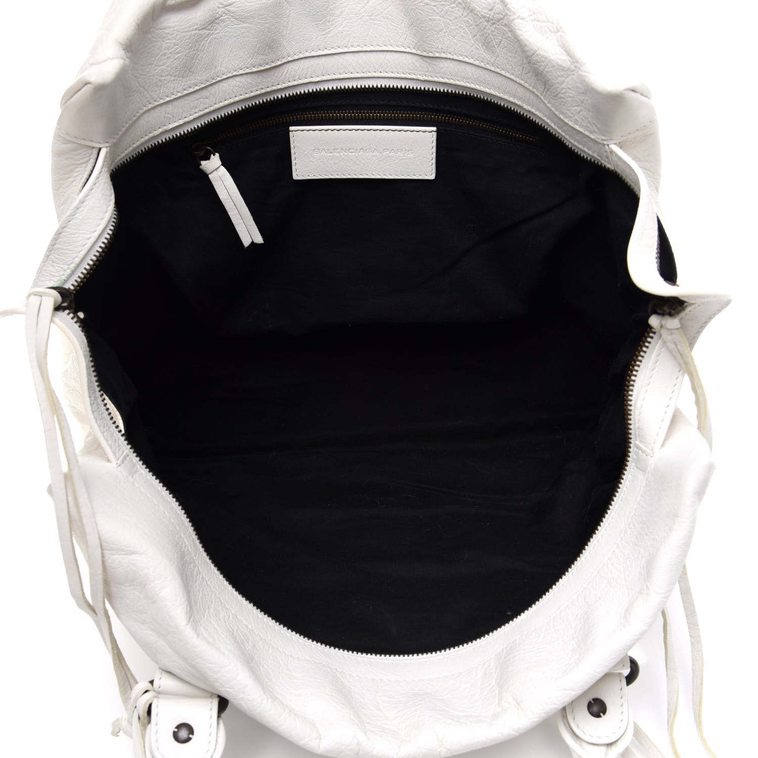 Balenciaga Agneau Classic Hardware Mid Day White 5 of 13