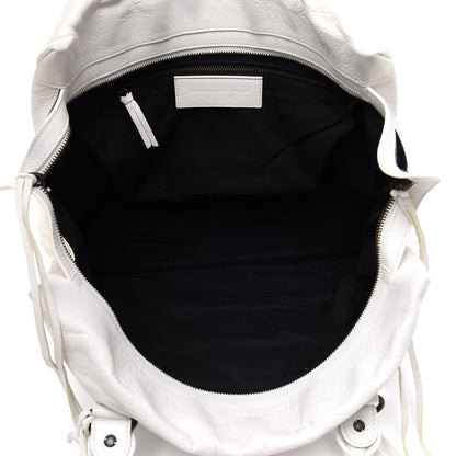 Balenciaga Agneau Classic Hardware Mid Day White 5 of 13