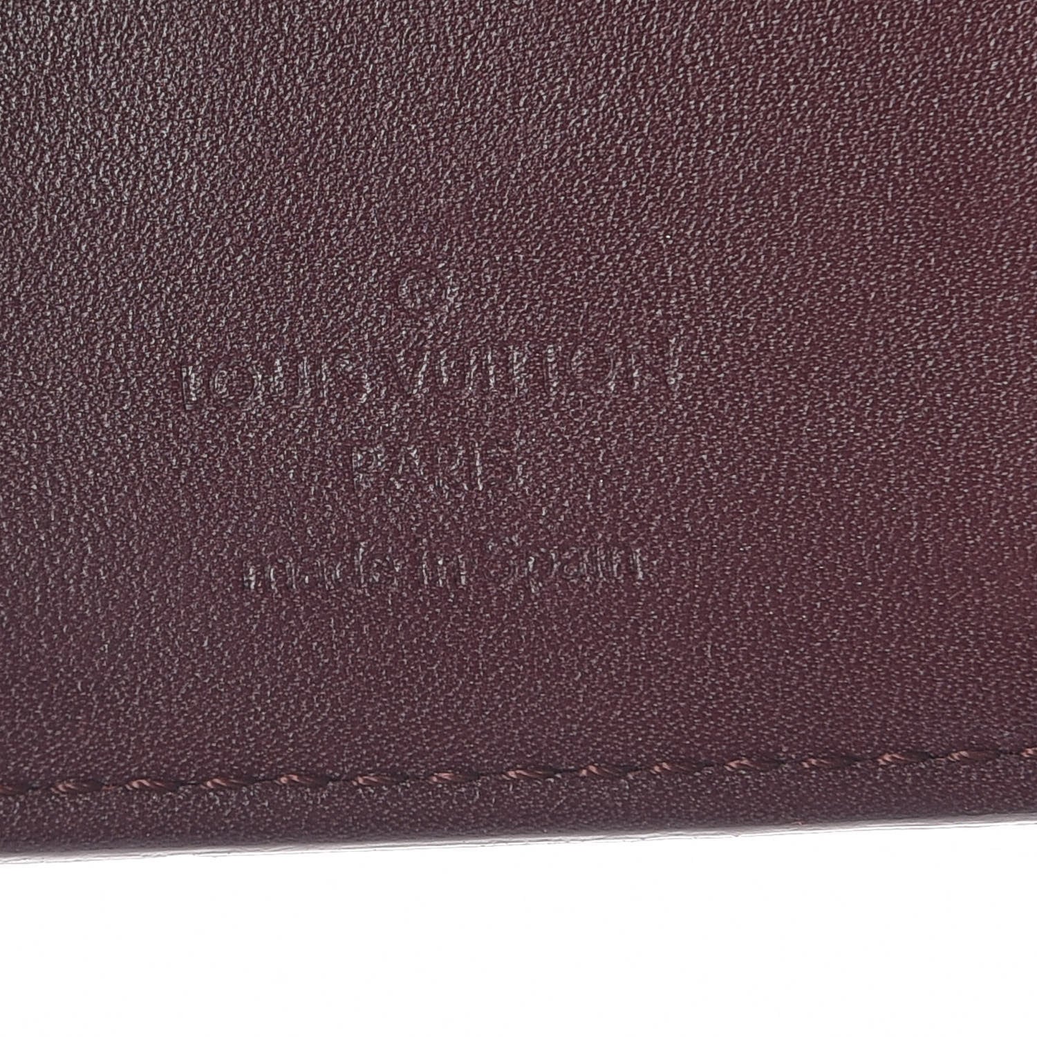 Louis Vuitton Mat Monogram Small Ring Agenda Cover Violet 6 of 11