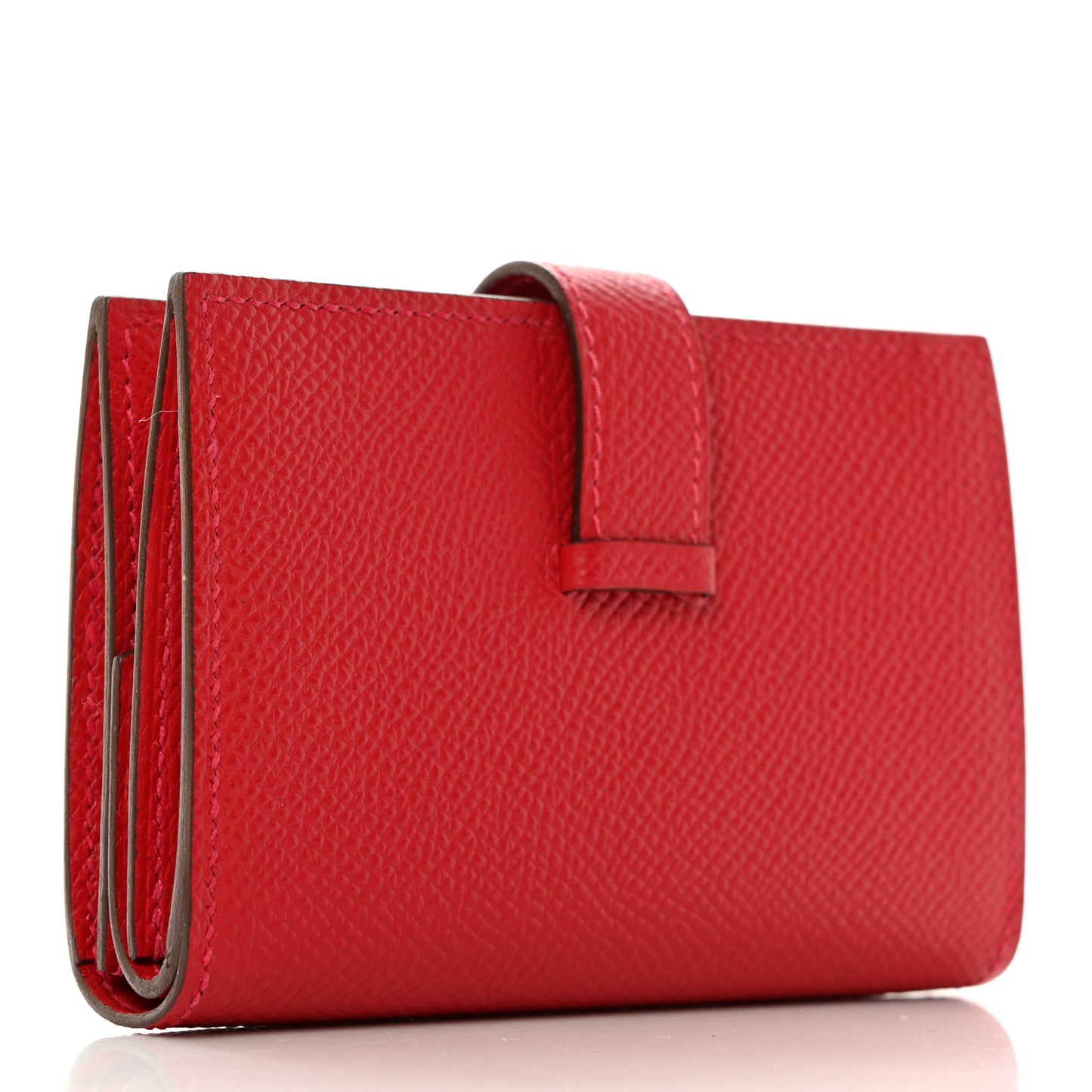 Epsom Mini Bearn Wallet Rouge Casaque