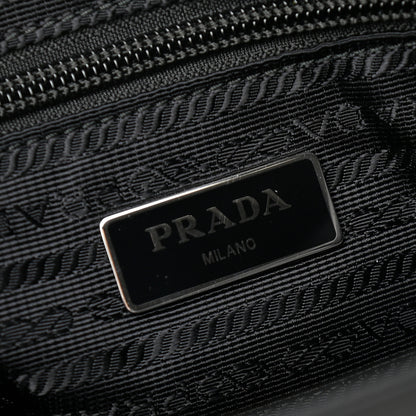 Prada Tessuto Nylon Messenger Bag Black 5 of 8