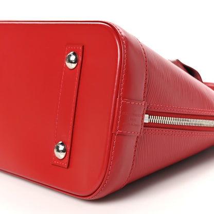 Louis Vuitton Epi Alma PM Castillan Red 10 of 10