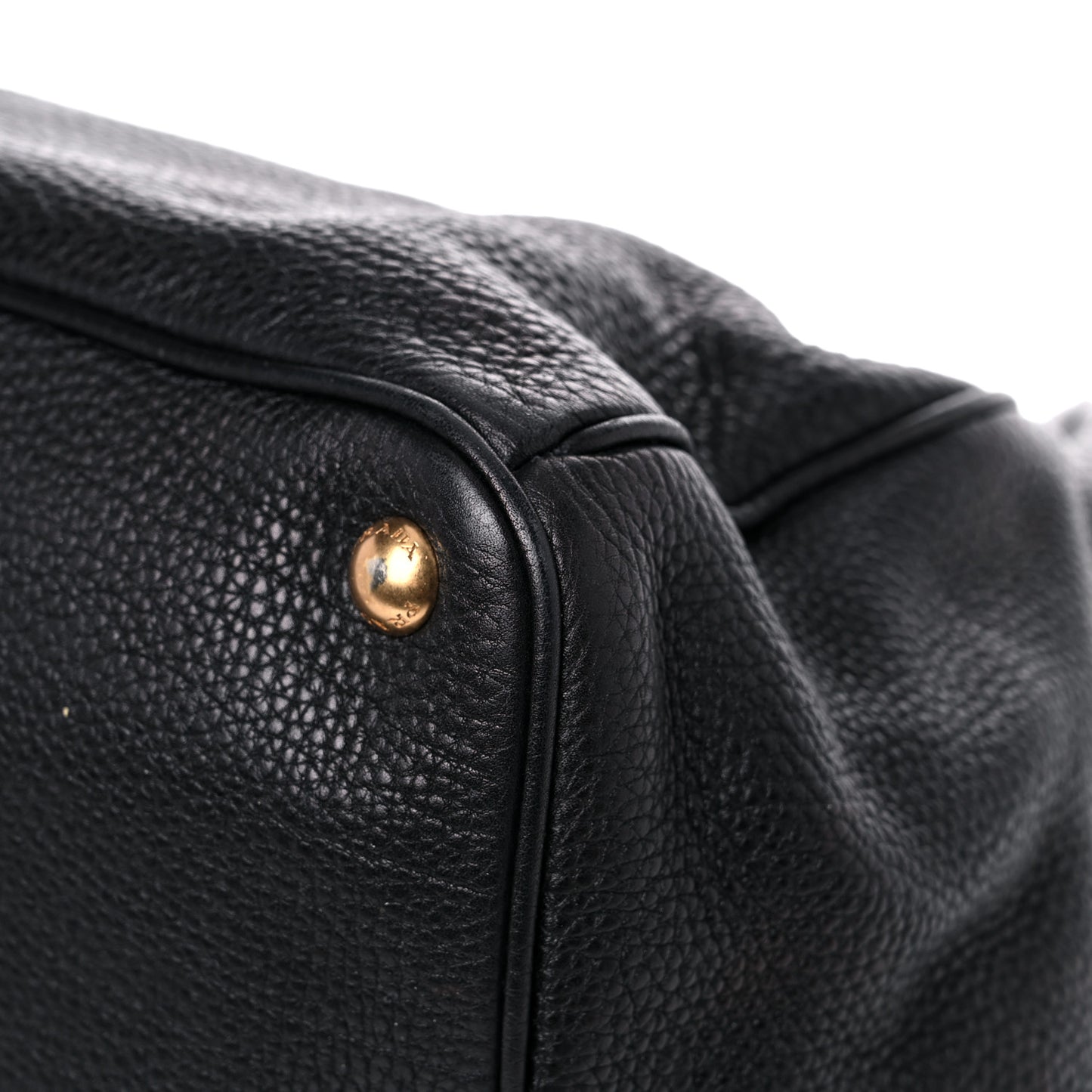Vitello Daino Tote Black