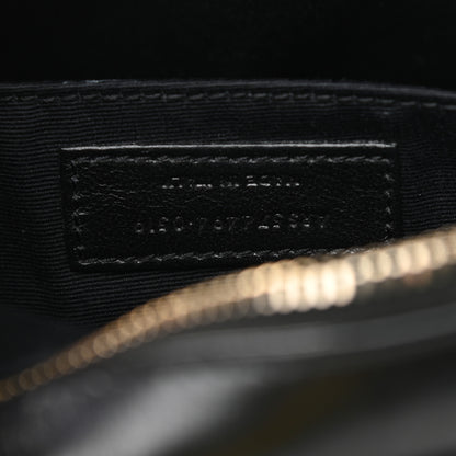 Saint Laurent Calfskin Matelasse Monogram Lou Camera Bag Black 7 of 11