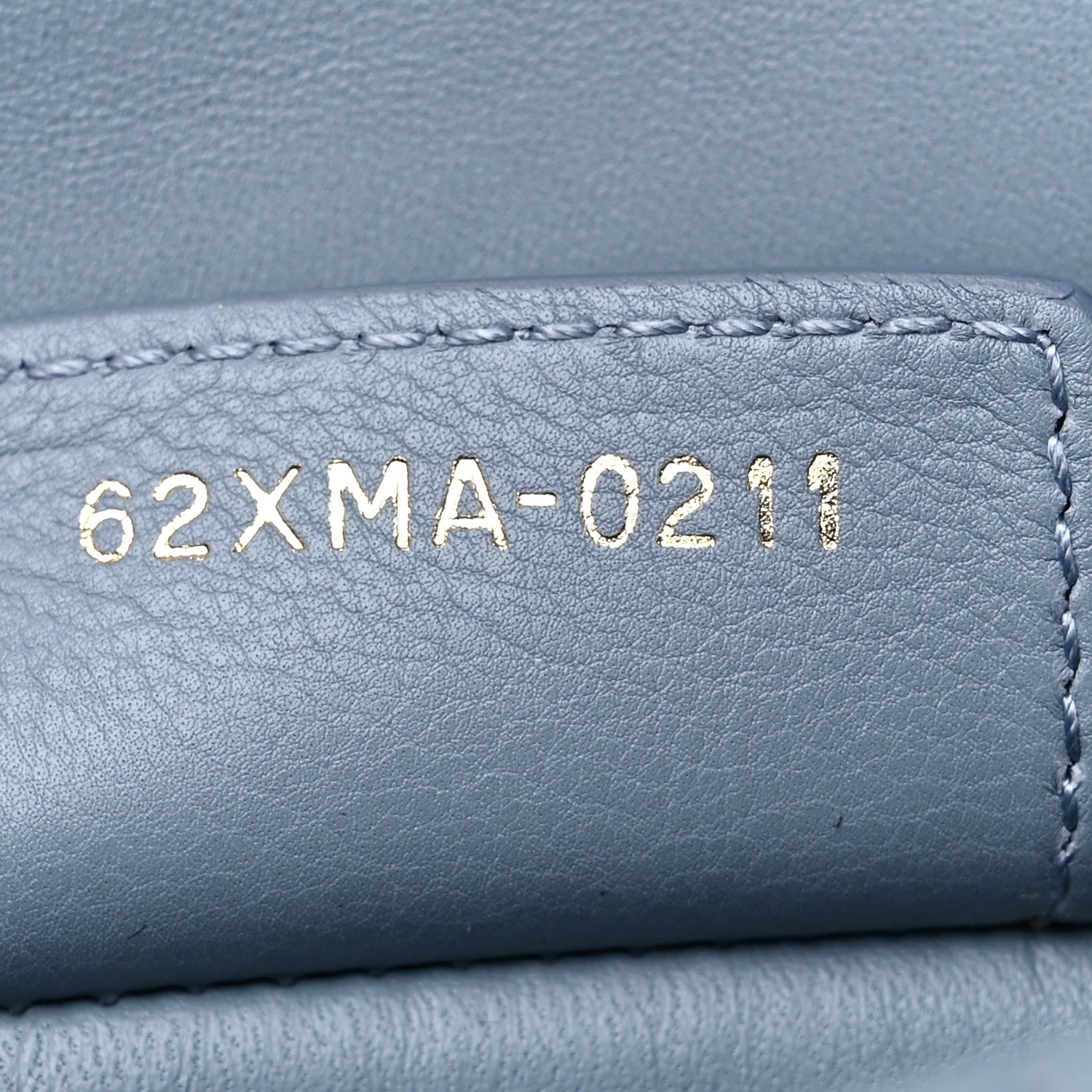 Christian Dior Calfskin Cannage Small Caro Bag Cloud Blue 7 of 12