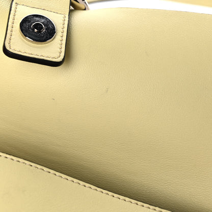 Chloe Suede Calfskin Small Faye Shoulder Bag Lemonade 11 of 13