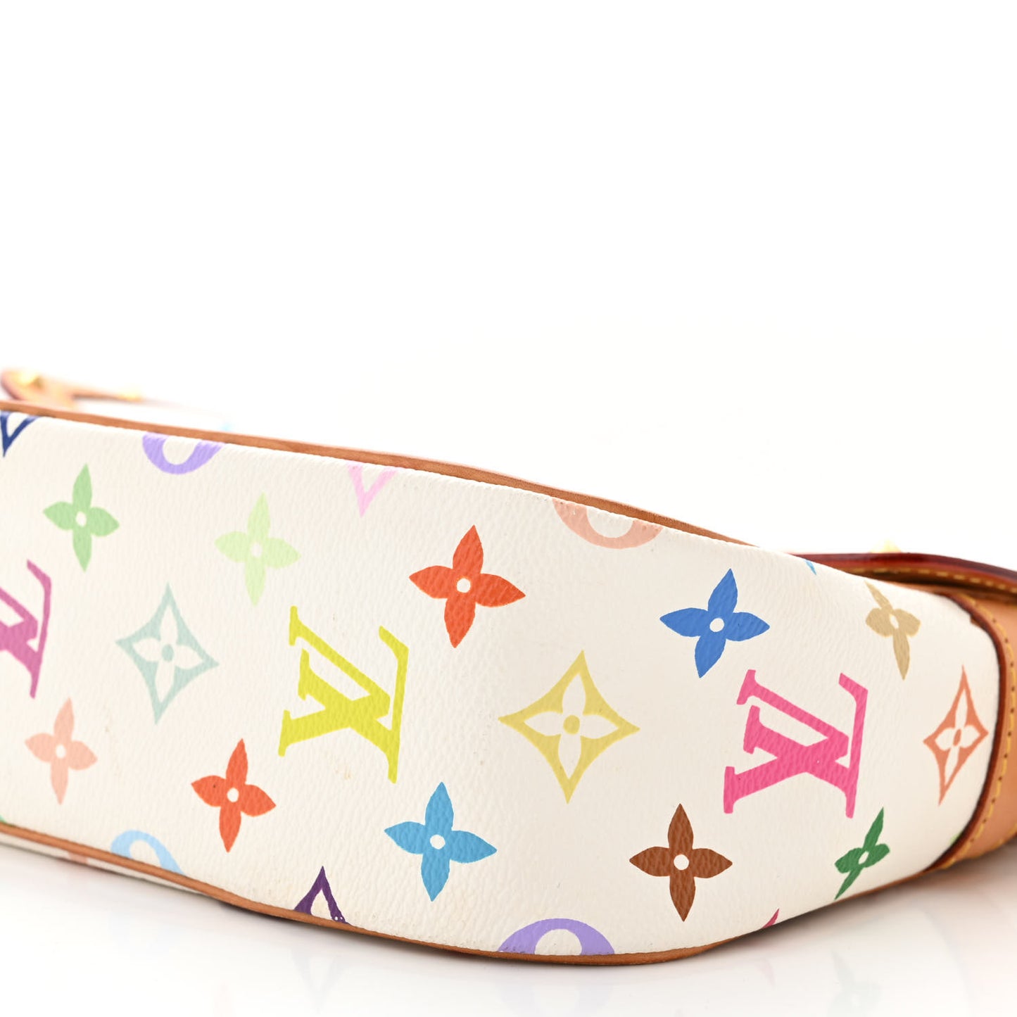 LOUIS VUITTON Monogram Multicolor Sologne White