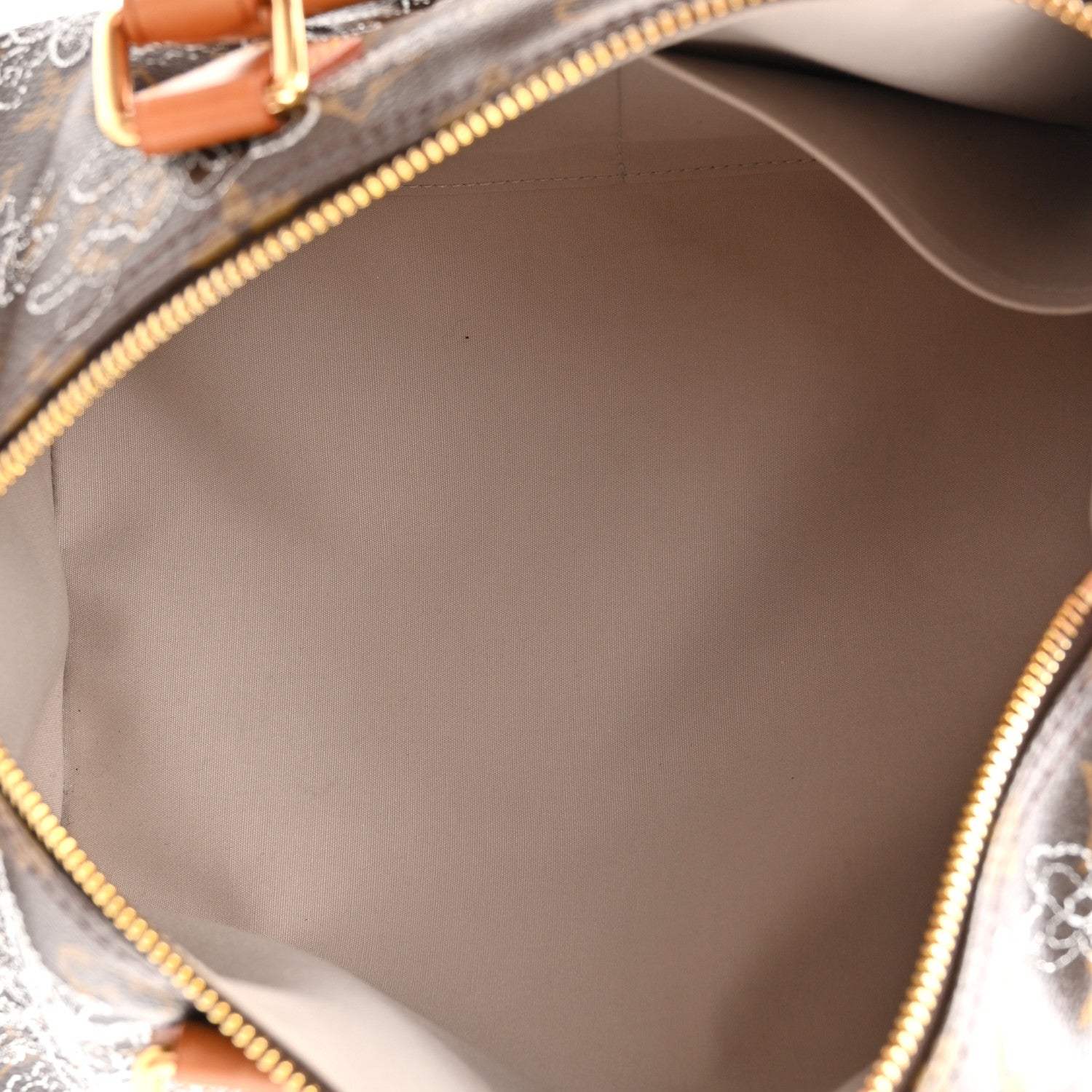Louis Vuitton Monogram Dentelle Speedy 30 Silver 5 of 16