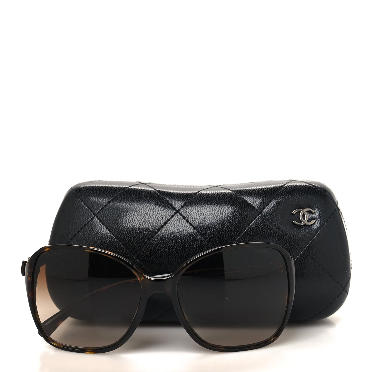 Acetate CC Bow Sunglasses 5205-A Tortoise