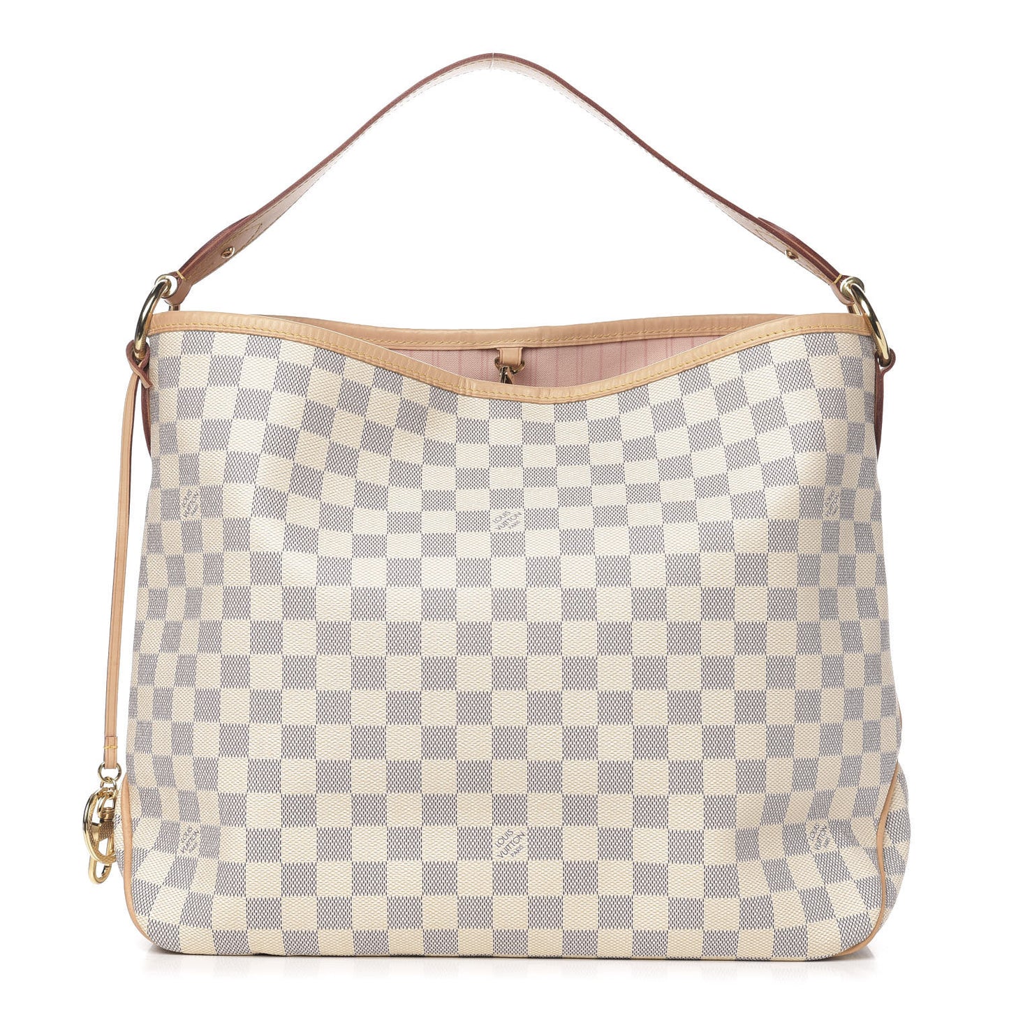 Damier Azur Delightful MM Rose Ballerine