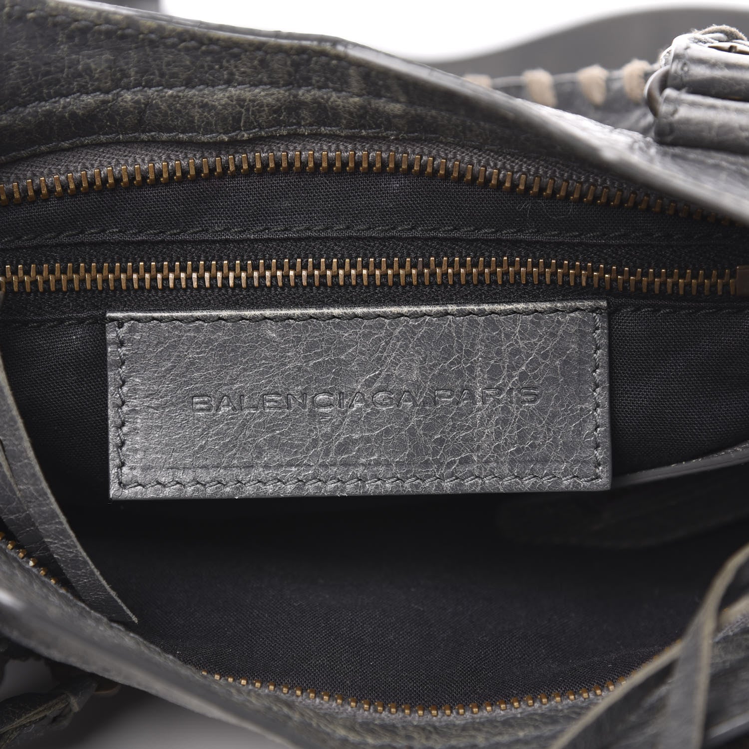Balenciaga Agneau Classic Hardware Mini City Gris Tarmac 6 of 12