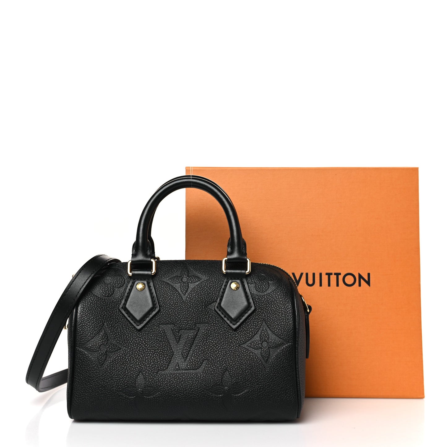 Empreinte Monogram Giant Speedy Bandouliere 20 Black