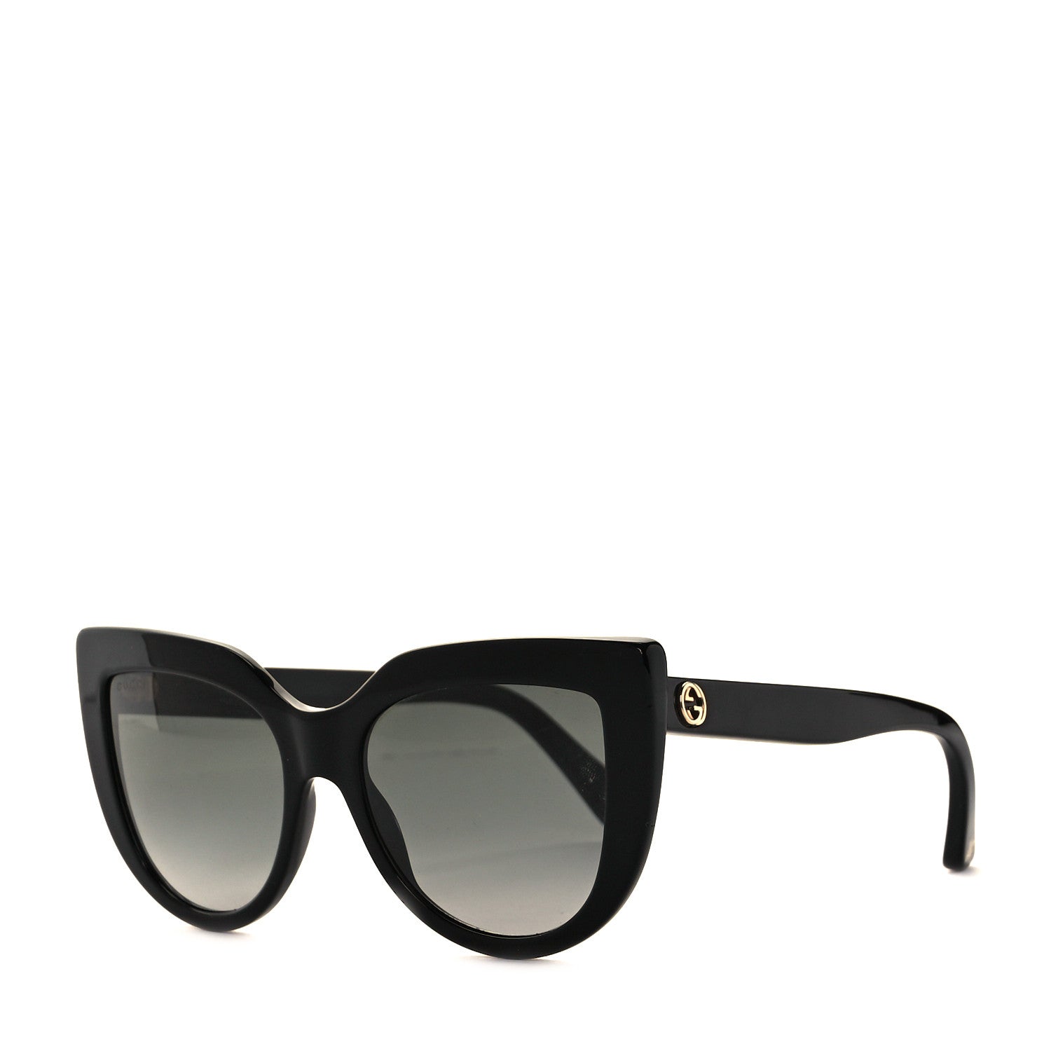 Gucci Cat Eye Sunglasses GG0164S Black 1 of 7
