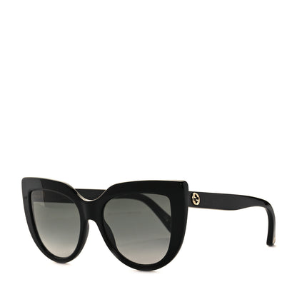 Gucci Cat Eye Sunglasses GG0164S Black 1 of 7