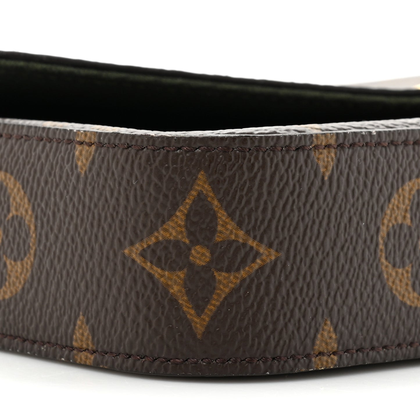Monogram Felicie Strap & Go Kaki