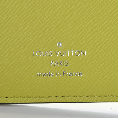 Louis Vuitton Monogram Taiga Pocket Organizer Yellow 6 of 8