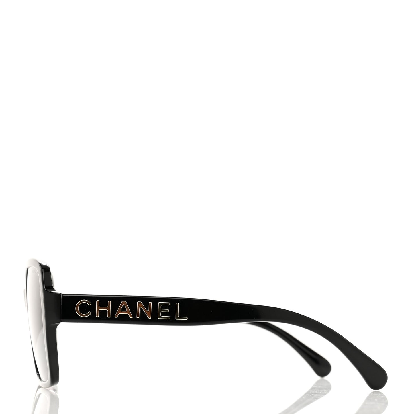 Acetate Square Sunglasses 5408-A Black