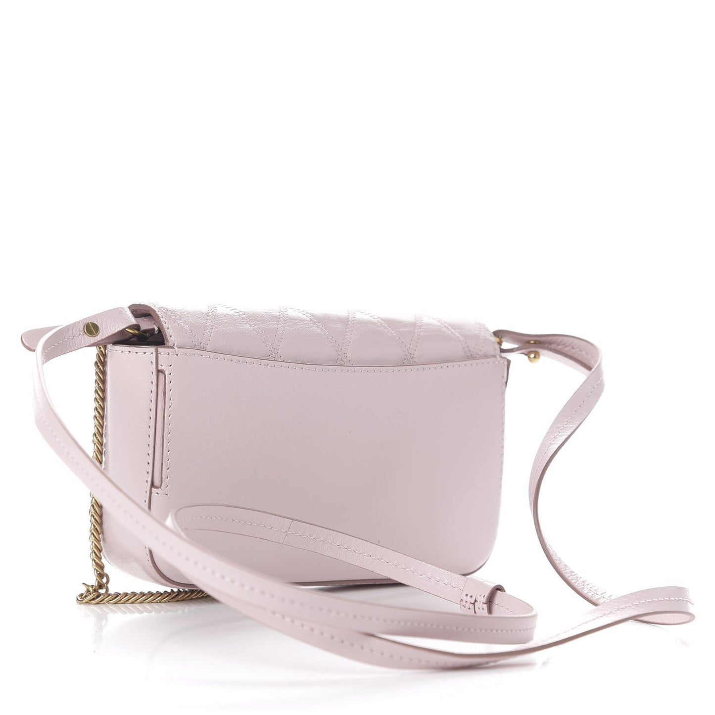 Goatskin Quilted GV3 Mini Pocket Convertible Bag Pale Pink