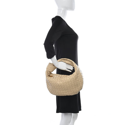 Bottega Veneta Nappa Intrecciato Teen Jodie Hobo Porridge 2 of 10