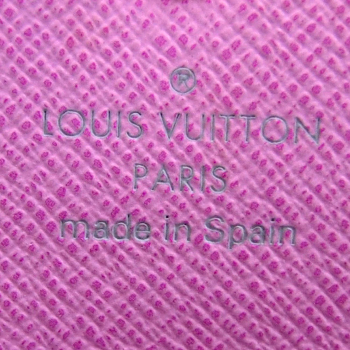 Monogram Multicolor Business Card Holder White