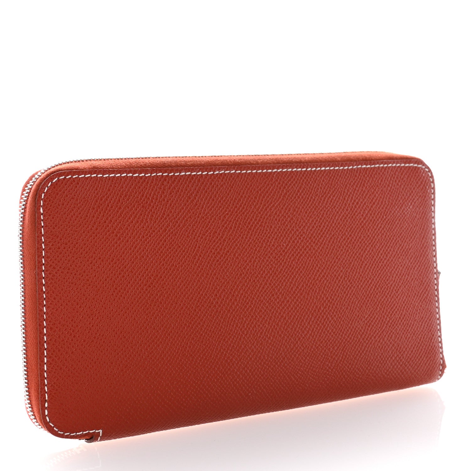 Hermes Epsom Silk'In Wallet Brique 3 of 8