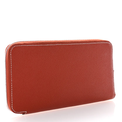 Hermes Epsom Silk'In Wallet Brique 3 of 8