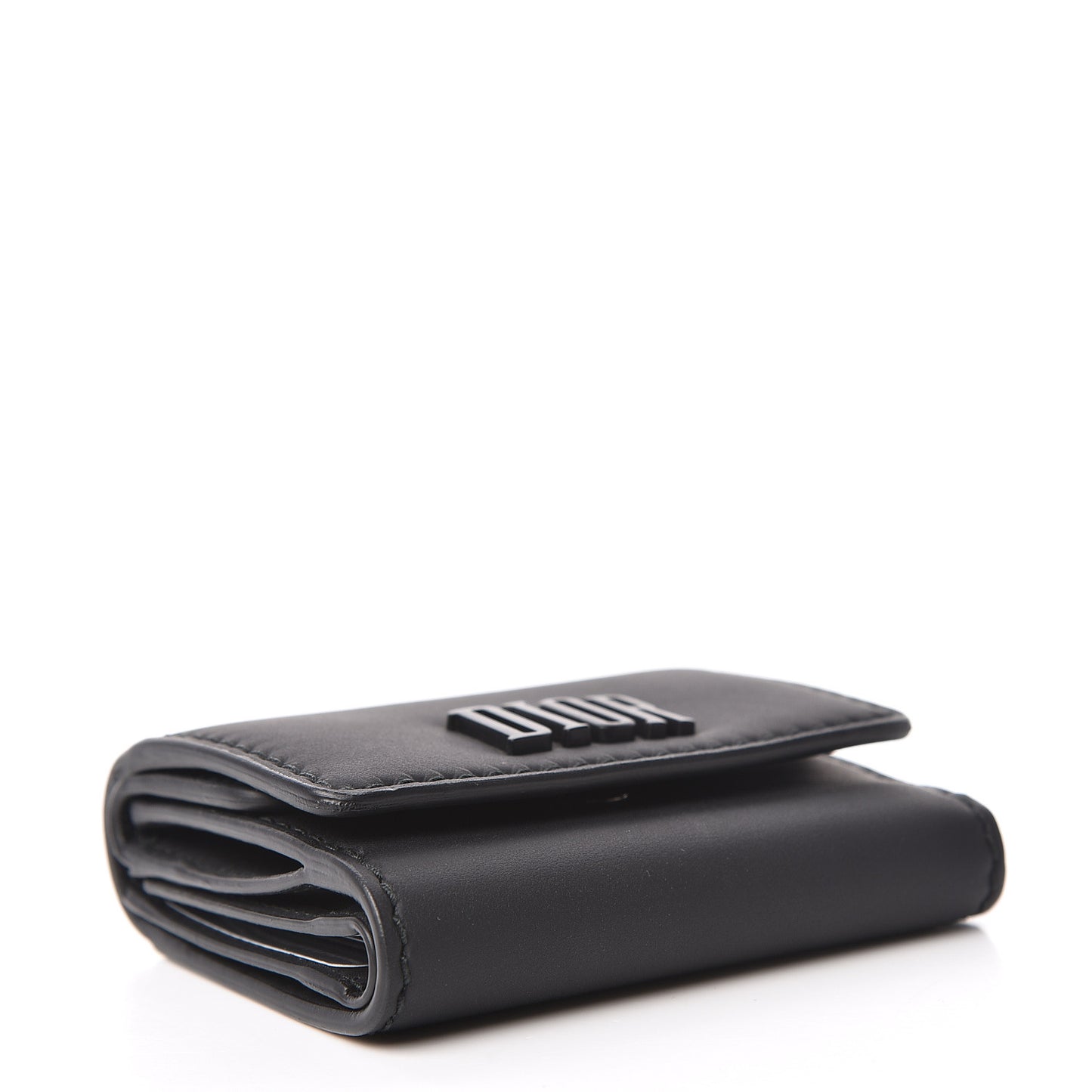 Ultra Matte Calfskin Medium Wallet Black