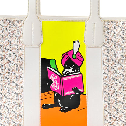 Goyard Goyardine Villette Tote White 7 of 9