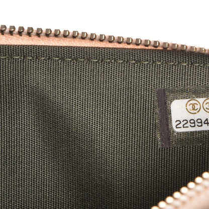 Chanel Caviar Quilted Small Boy Clutch With Chain Beige 8 of 11