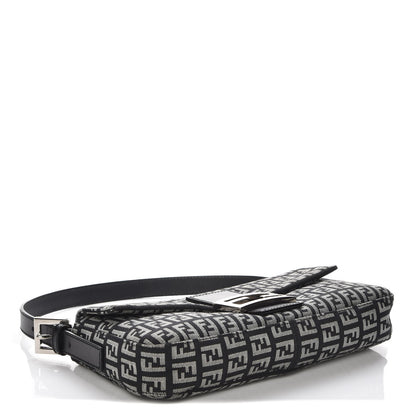 Fendi Zucchino Baguette Black 4 of 7