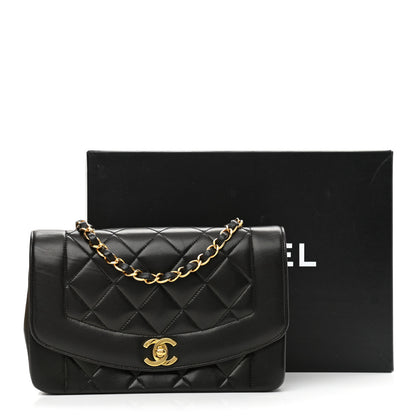 Chanel Lambskin Quilted Small Single Flap Black 11 of 11