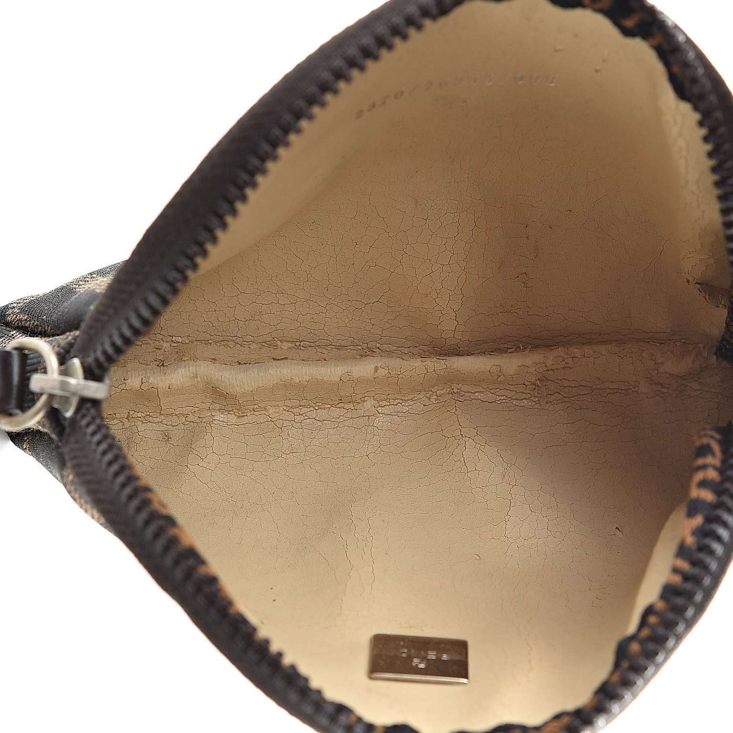 Fendi Zucca Cosmetic Case Tobacco 5 of 9