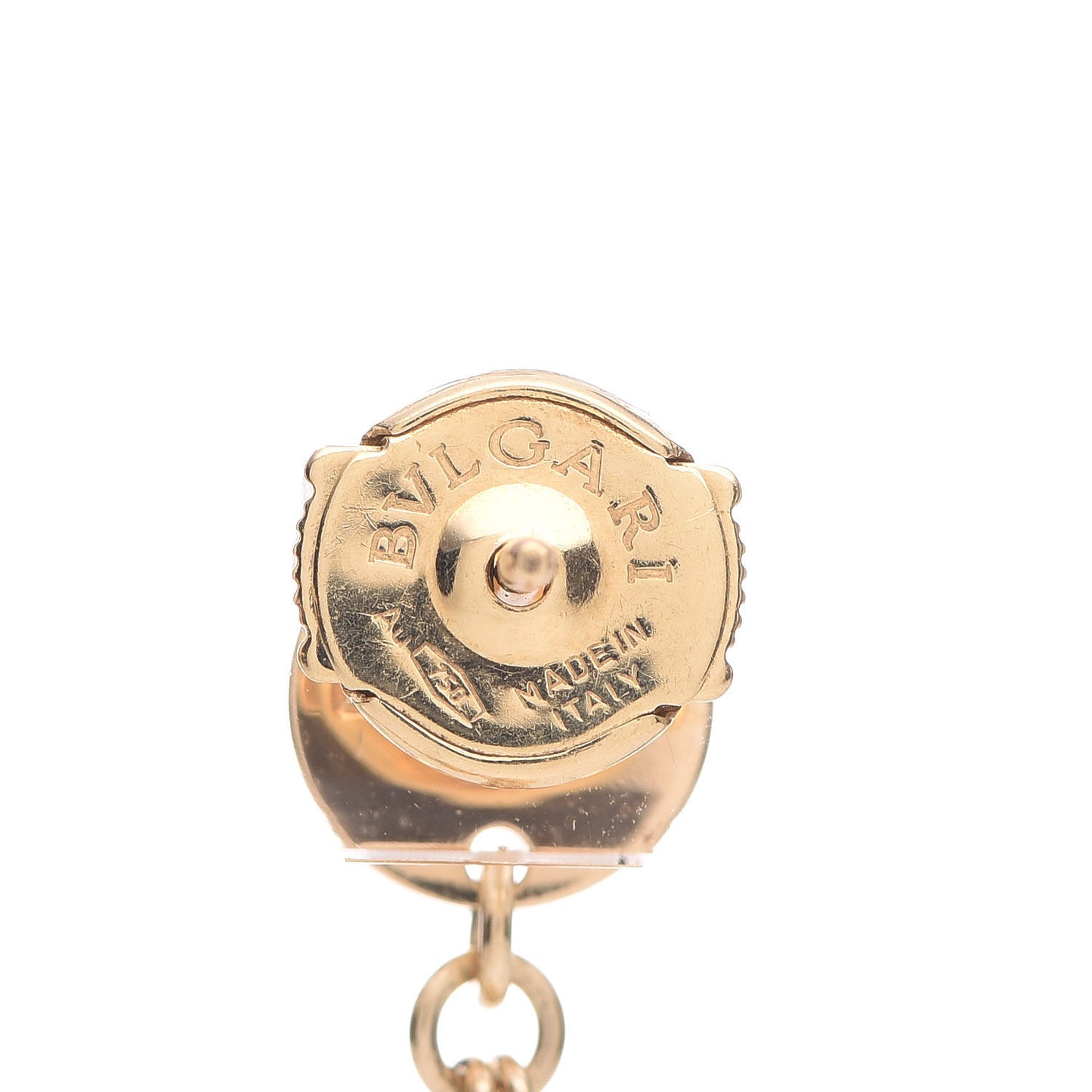 18K Yellow Gold Diamond B.Zero1 Drop Earrings